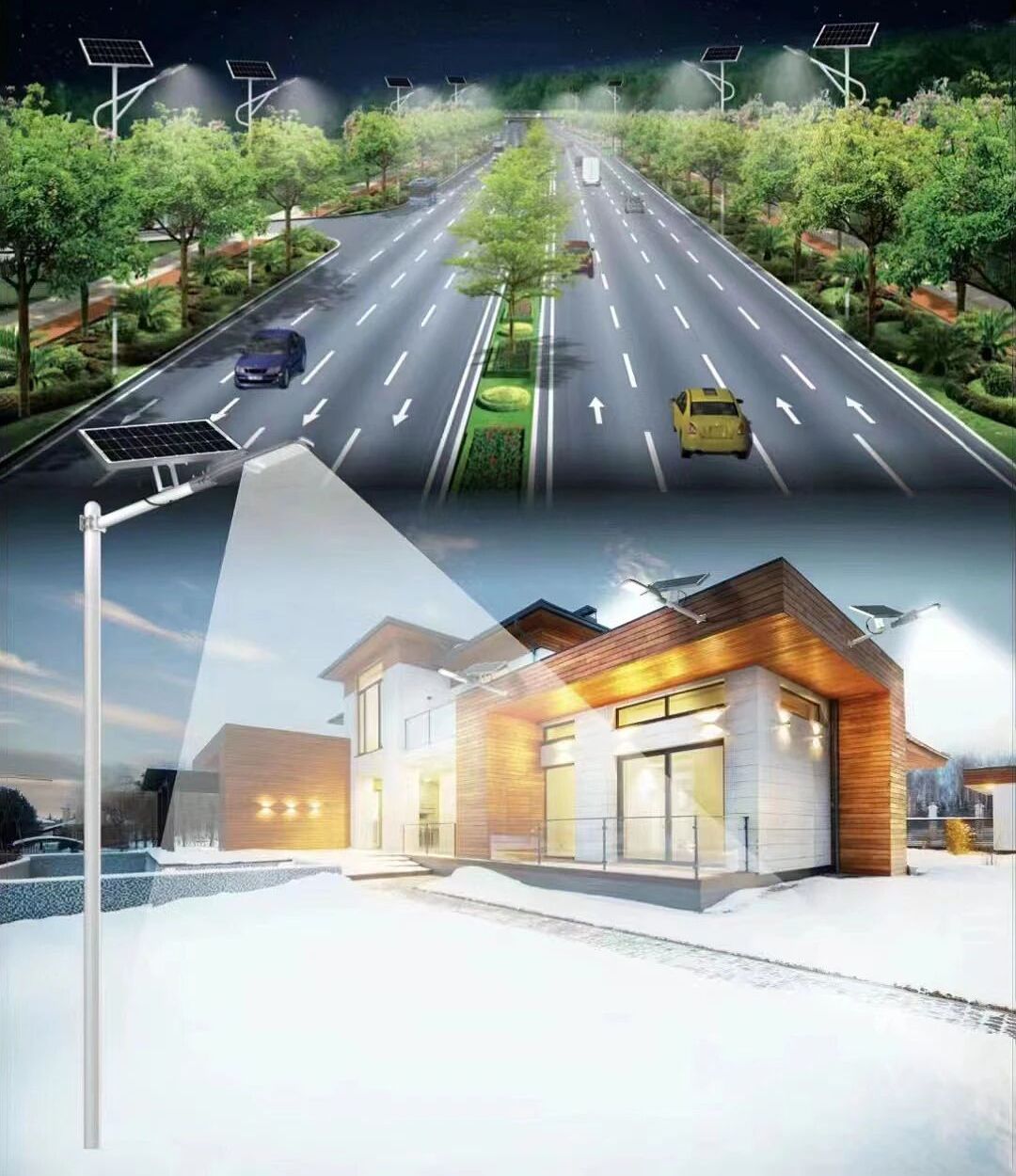 Solar Lights for Home and Roads 2